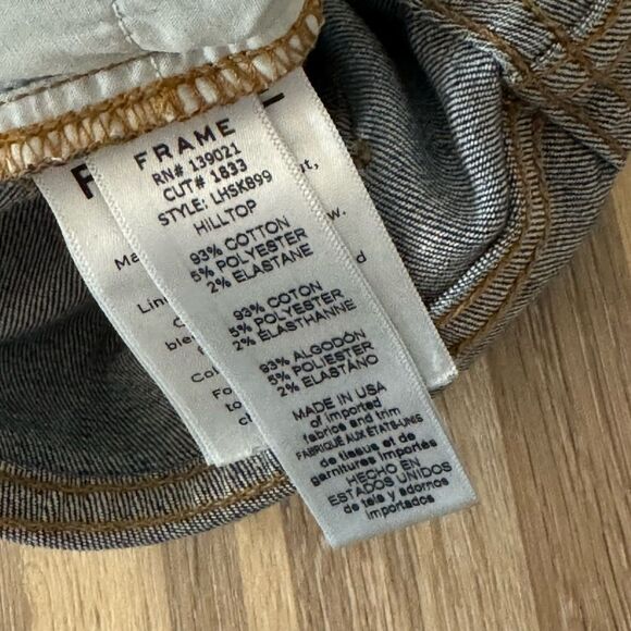 FRAME DENIM Le Skinny High Jeans HILLTOP - Picture 9 of 9